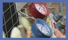 HVAC service repair gauges